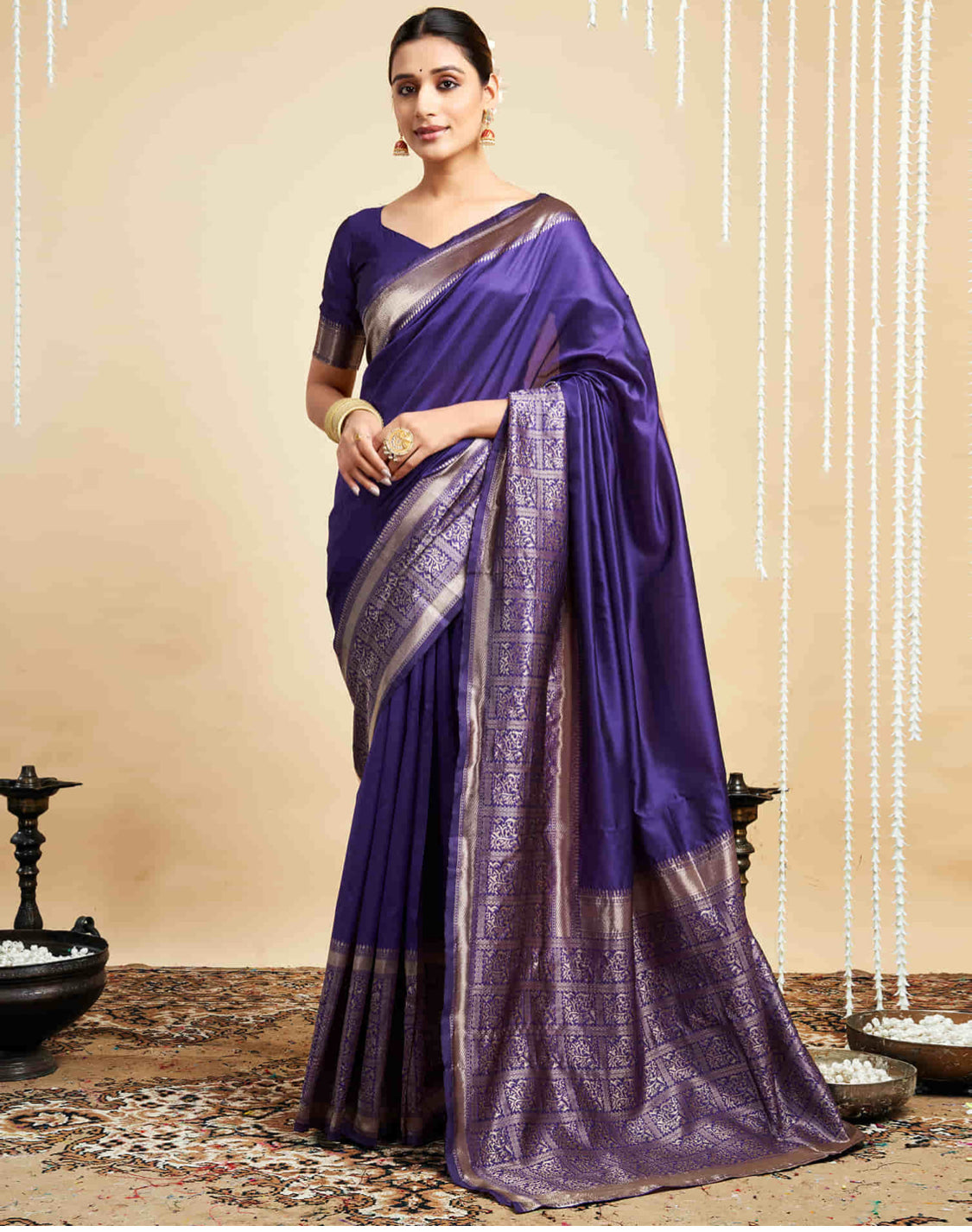 Kanchipuram silk saree