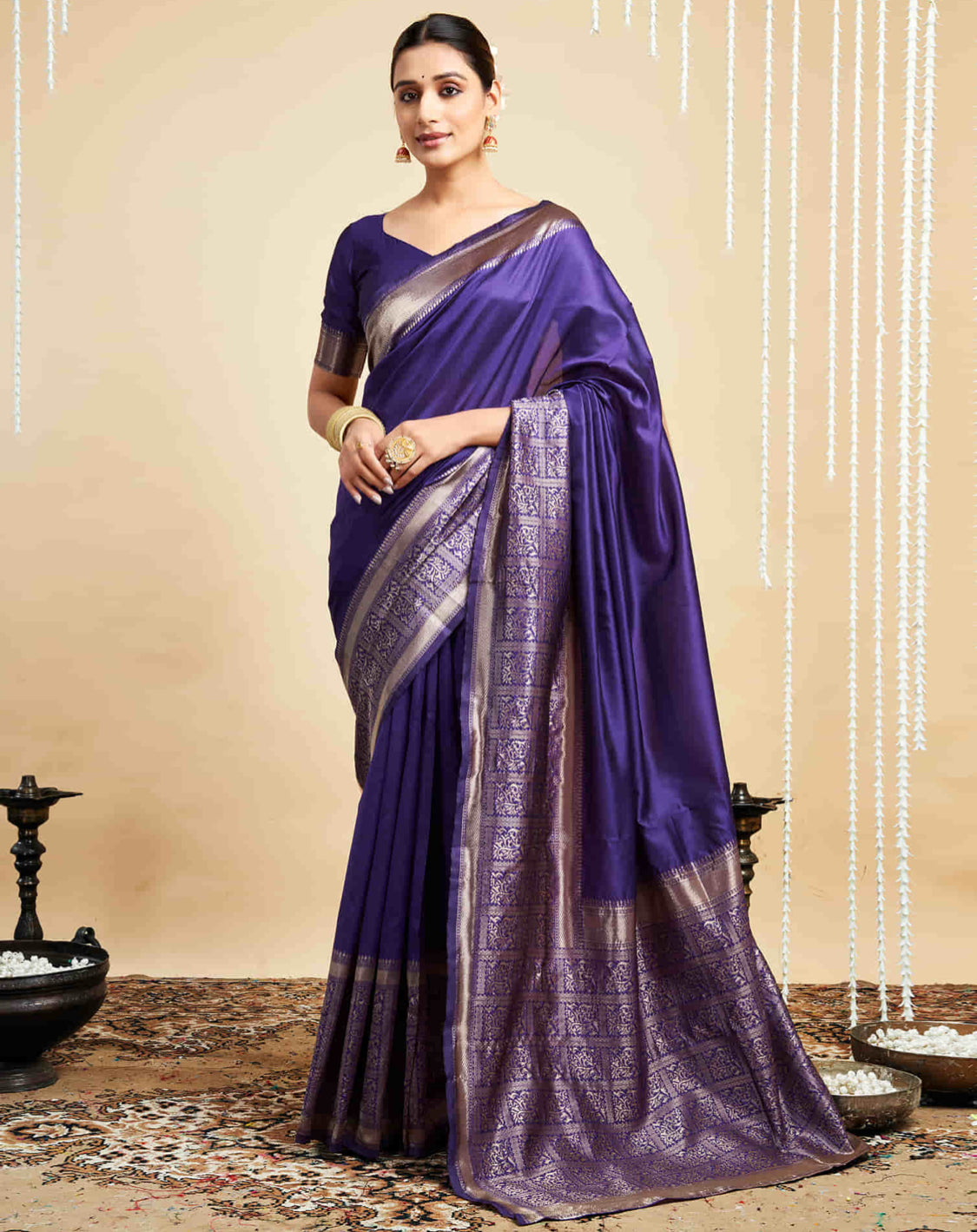 Kanchipuram silk saree
