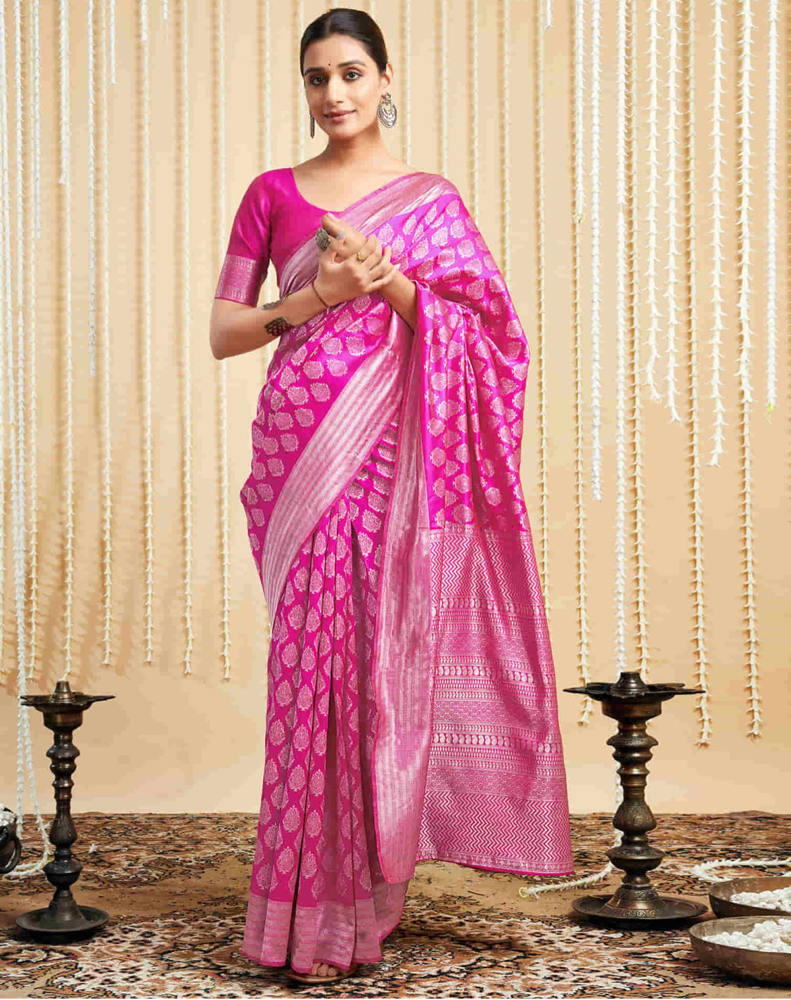 Kanchipuram silk saree