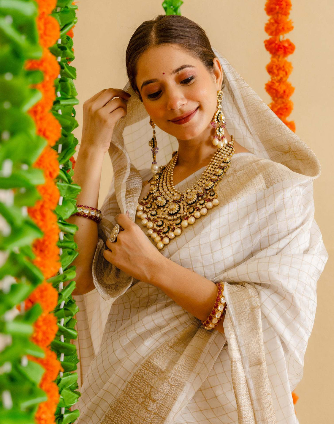 Kanchipuram silk saree