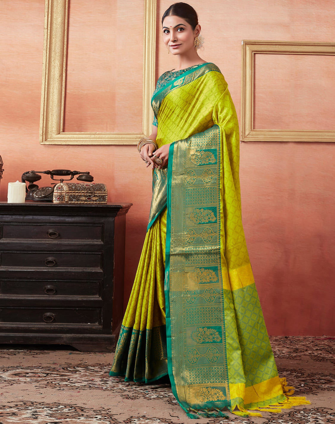 Kanchipuram silk saree