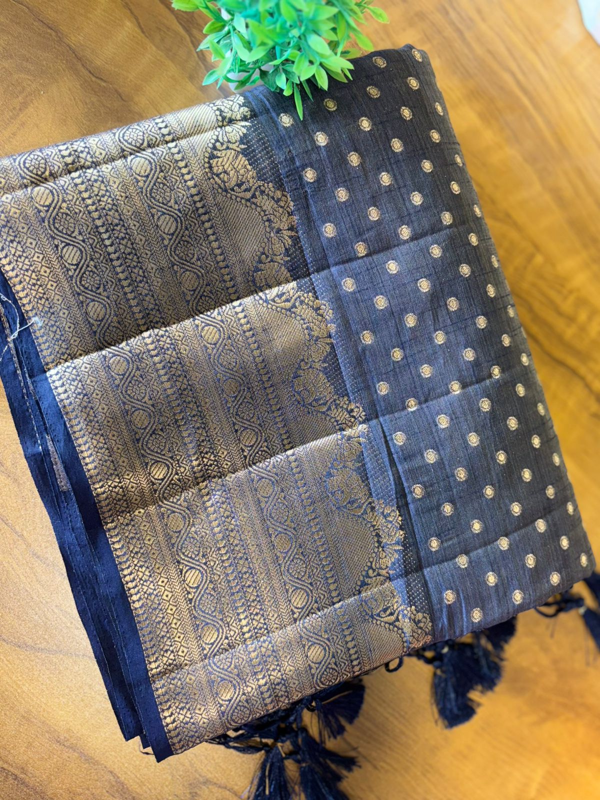Zip & Go Saree Tussar Butta