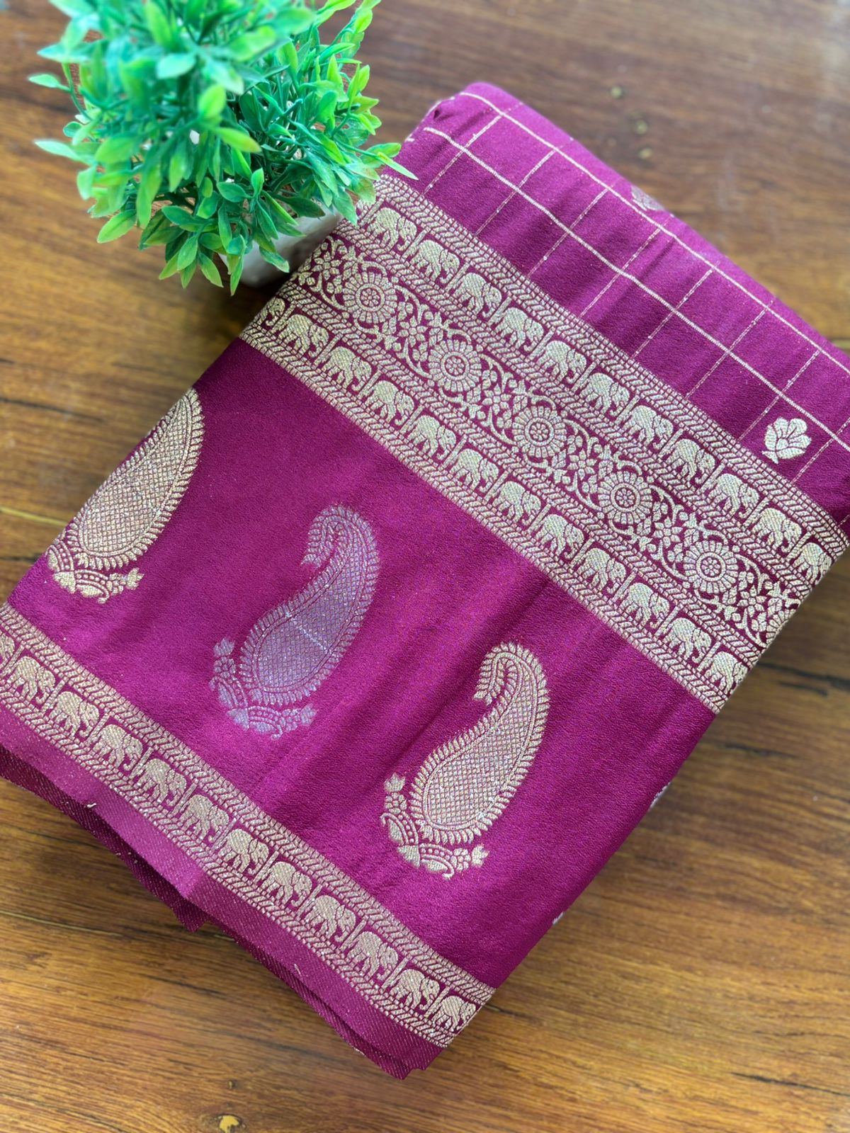 Zip & Go Saree Mysore Crepe Silk