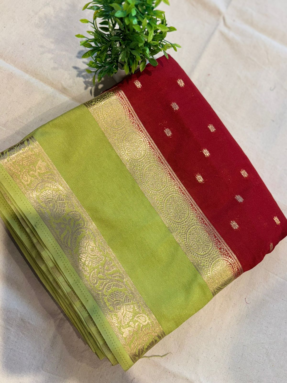 Zip & Go Saree Mysore Crepe Silk