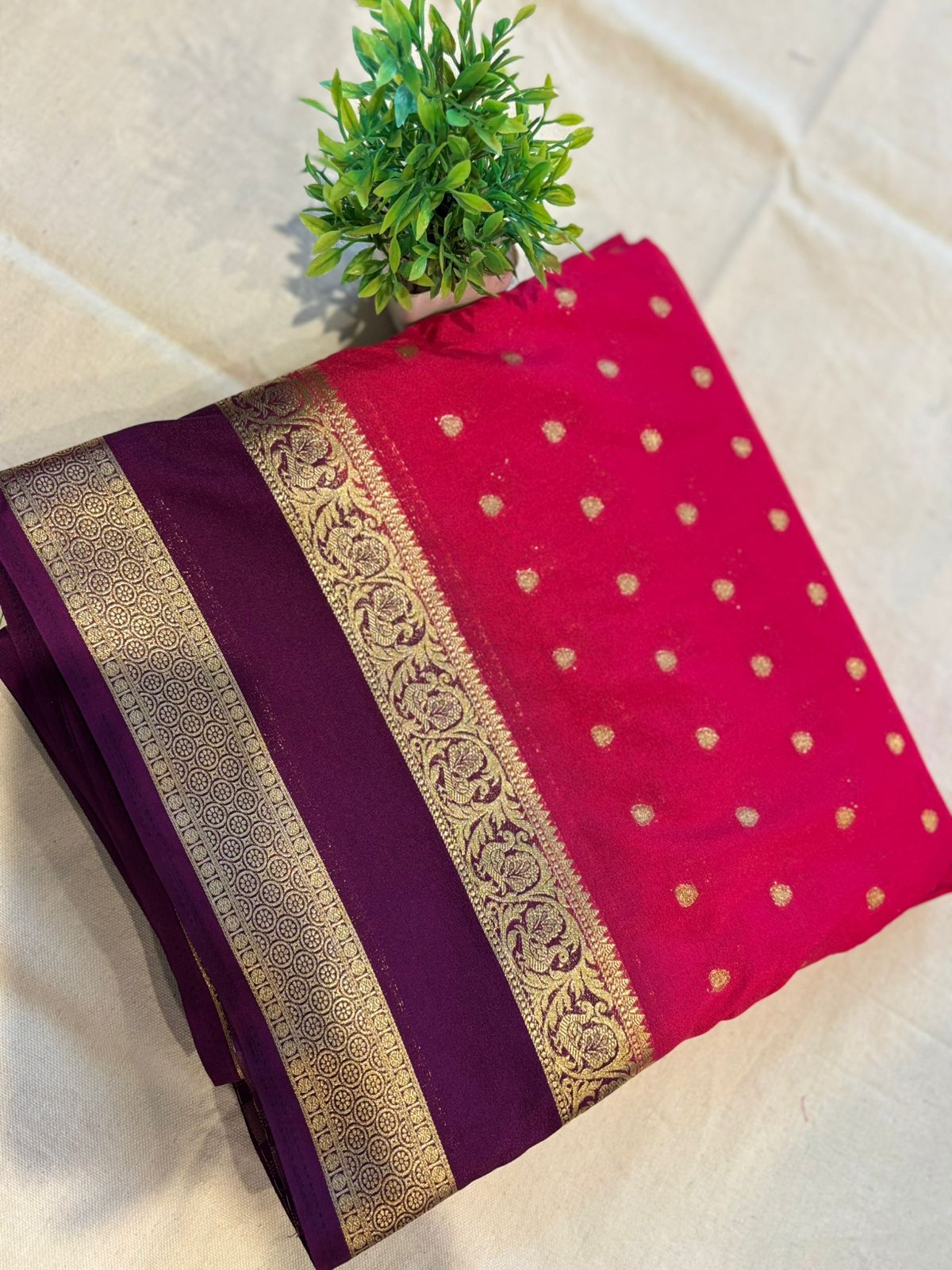 Zip & Go Saree Mysore Crepe Silk