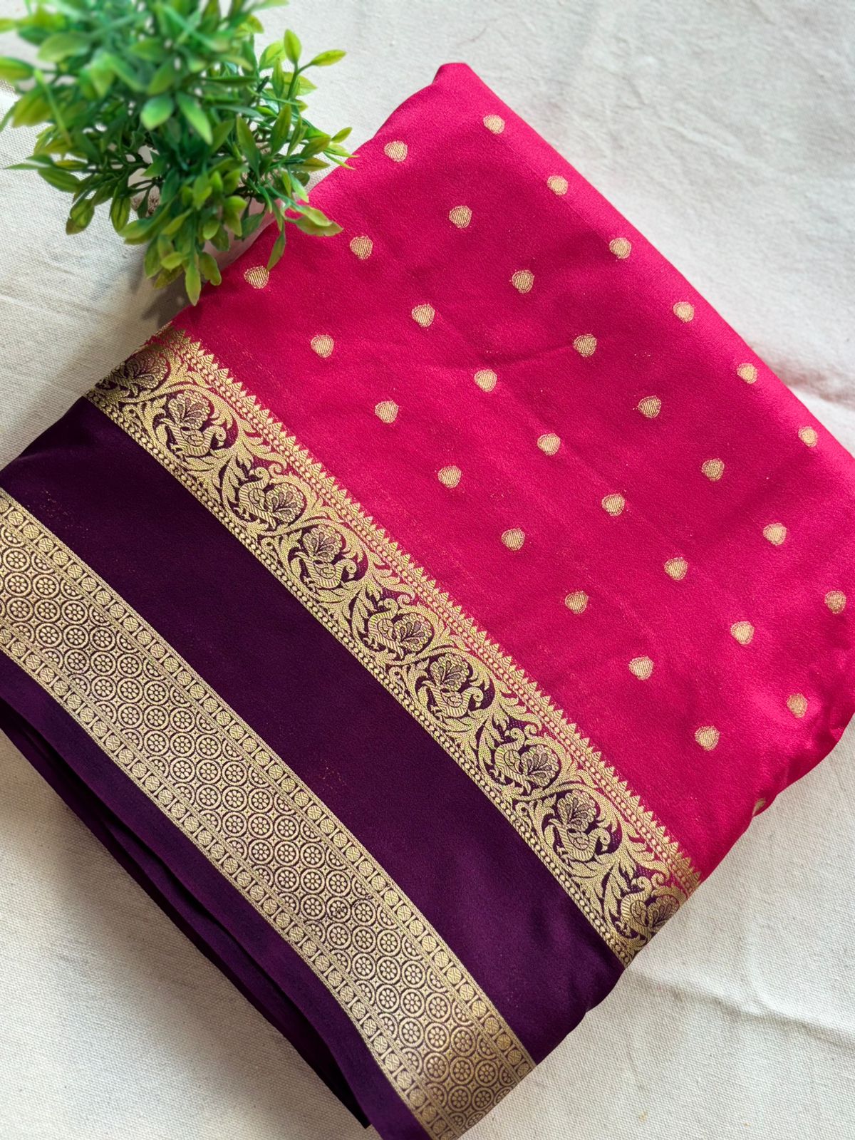 Zip & Go Saree Mysore Crepe Silk