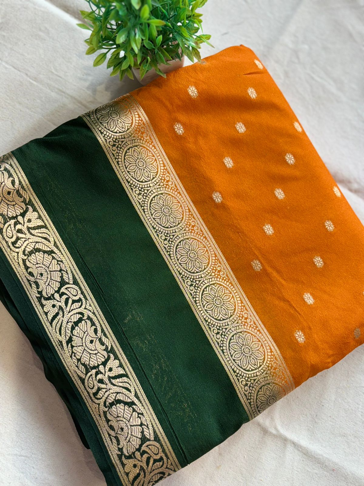 Zip & Go Saree Mysore Crepe Silk