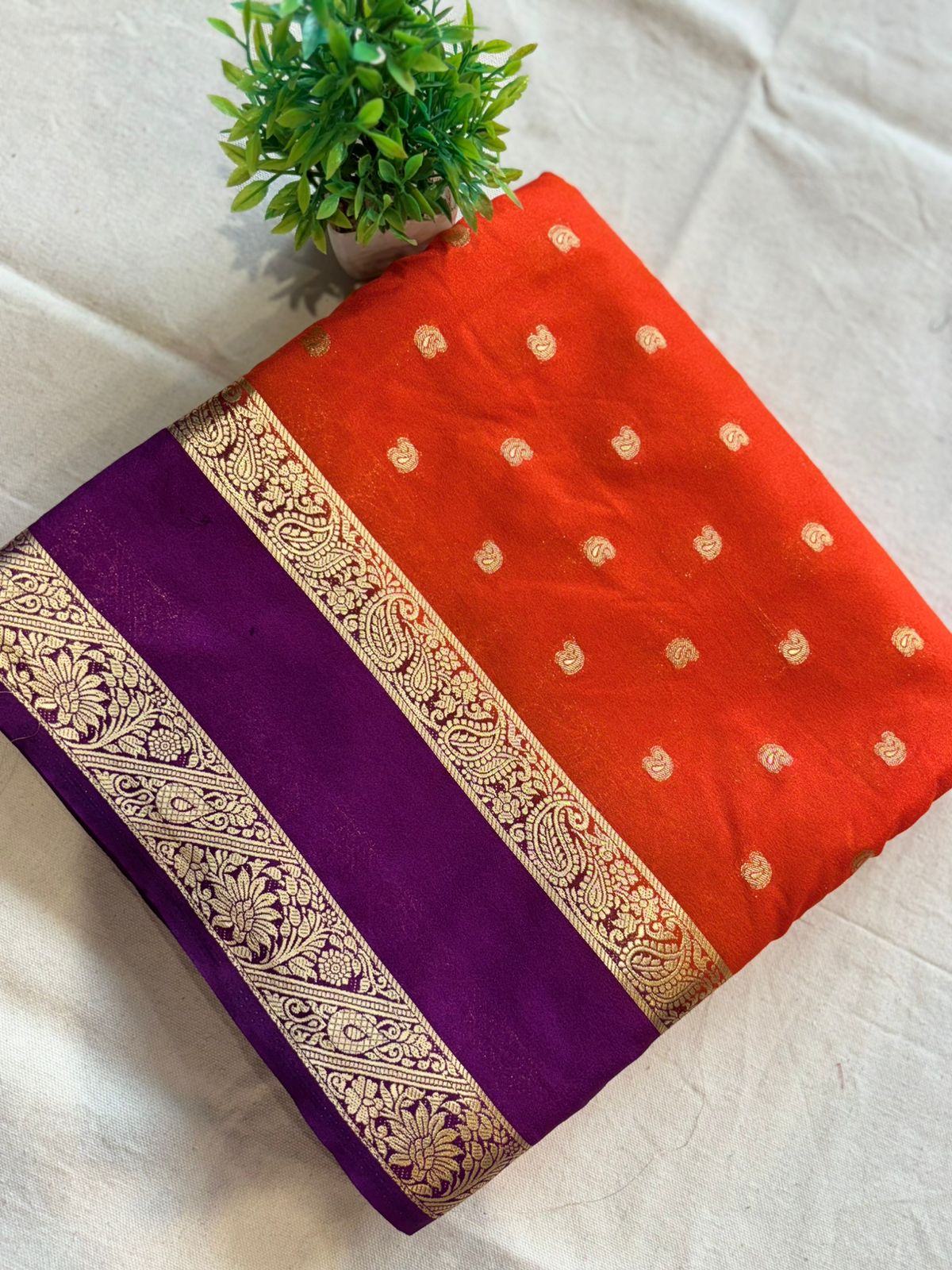 Zip & Go Saree Mysore Crepe Silk