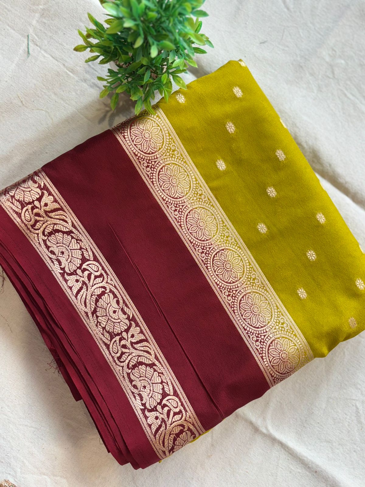 Zip & Go Saree Mysore Crepe Silk