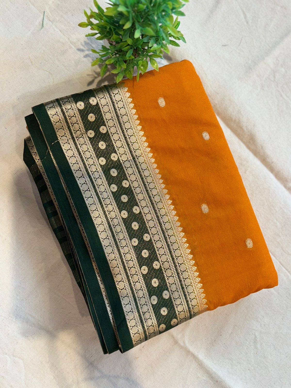 Zip & Go Saree Mysore Crepe Silk
