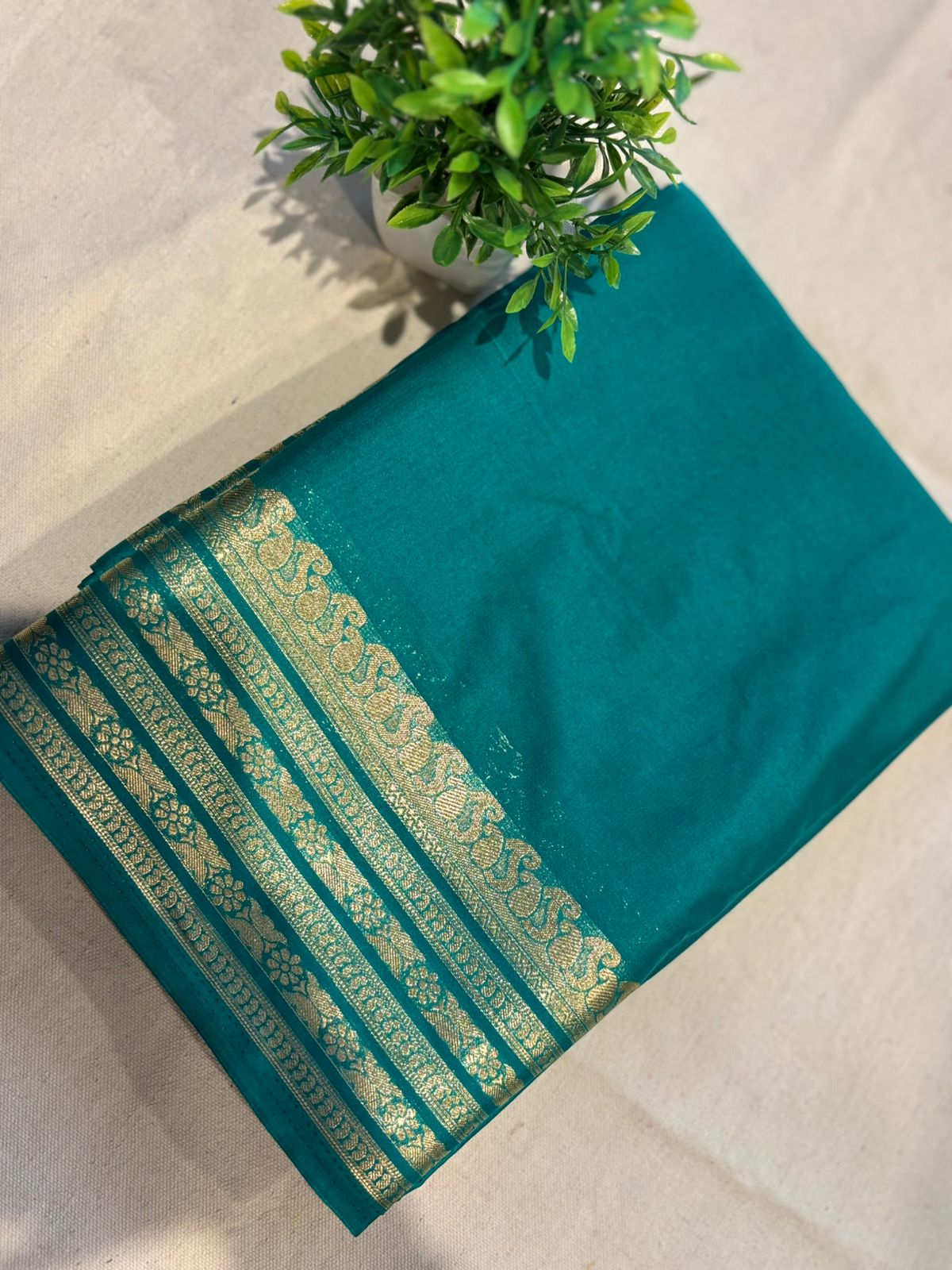 Zip & Go Saree Mysore Crepe Silk