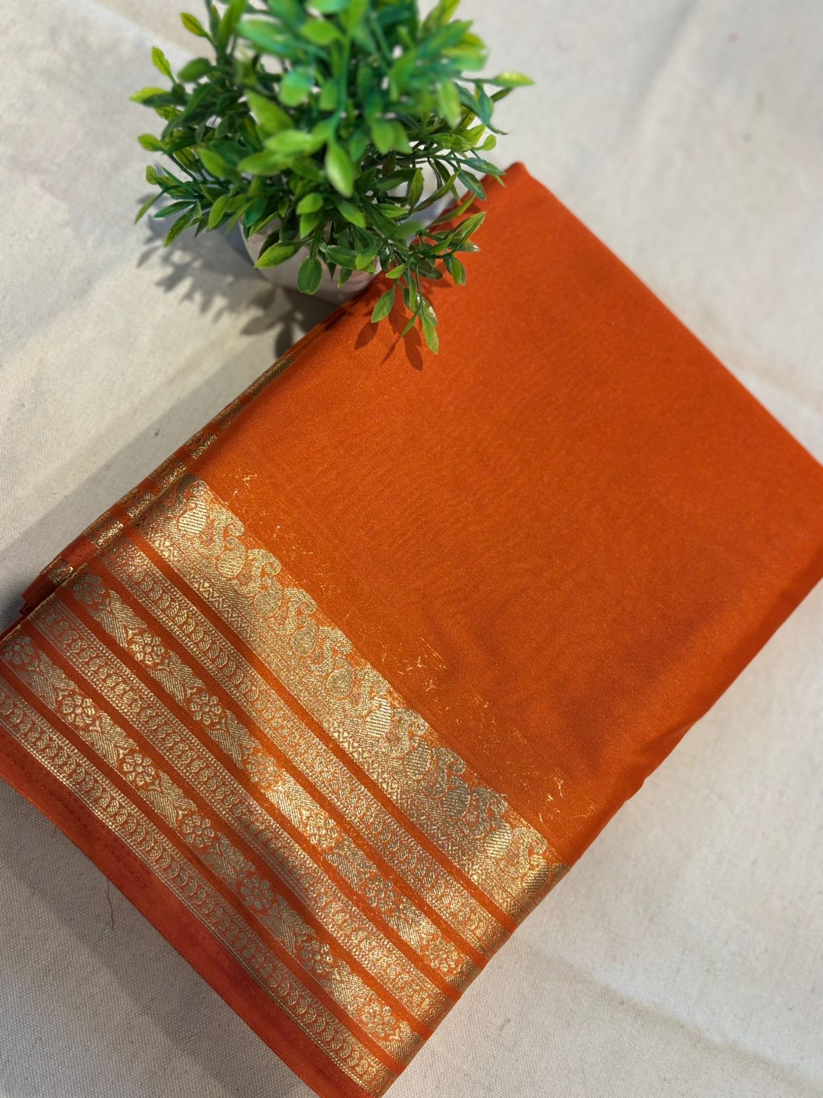 Zip & Go Saree Mysore Crepe Silk