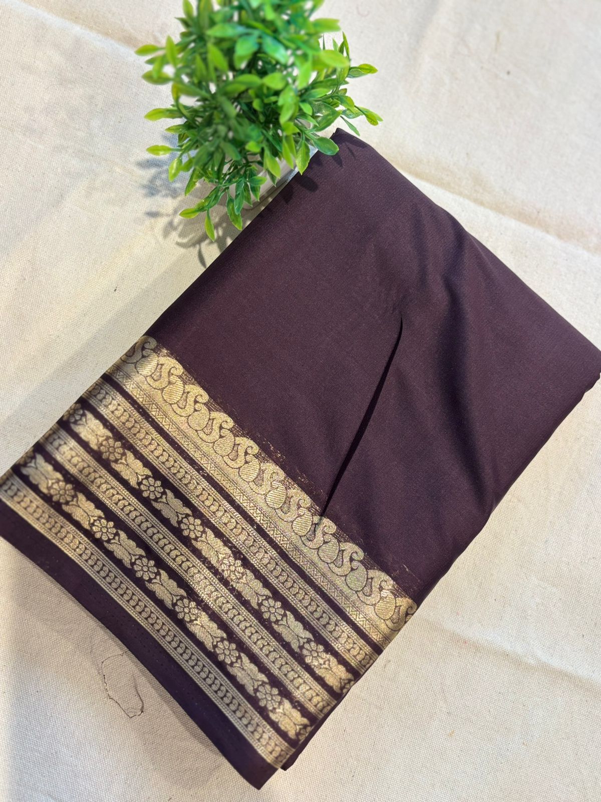 Zip & Go Saree Mysore Crepe Silk