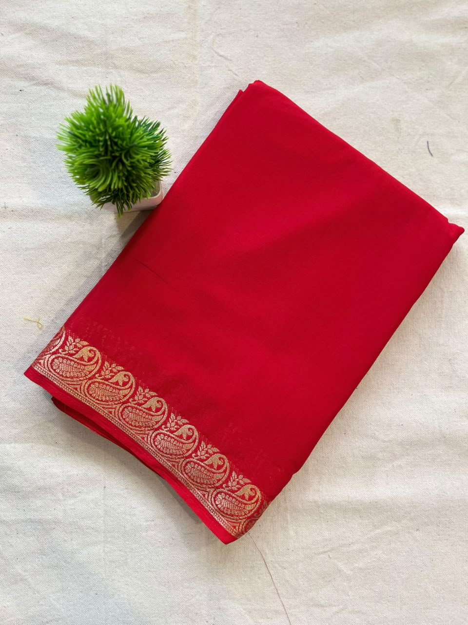 Semi mysore crepe silk Zip & Go Saree