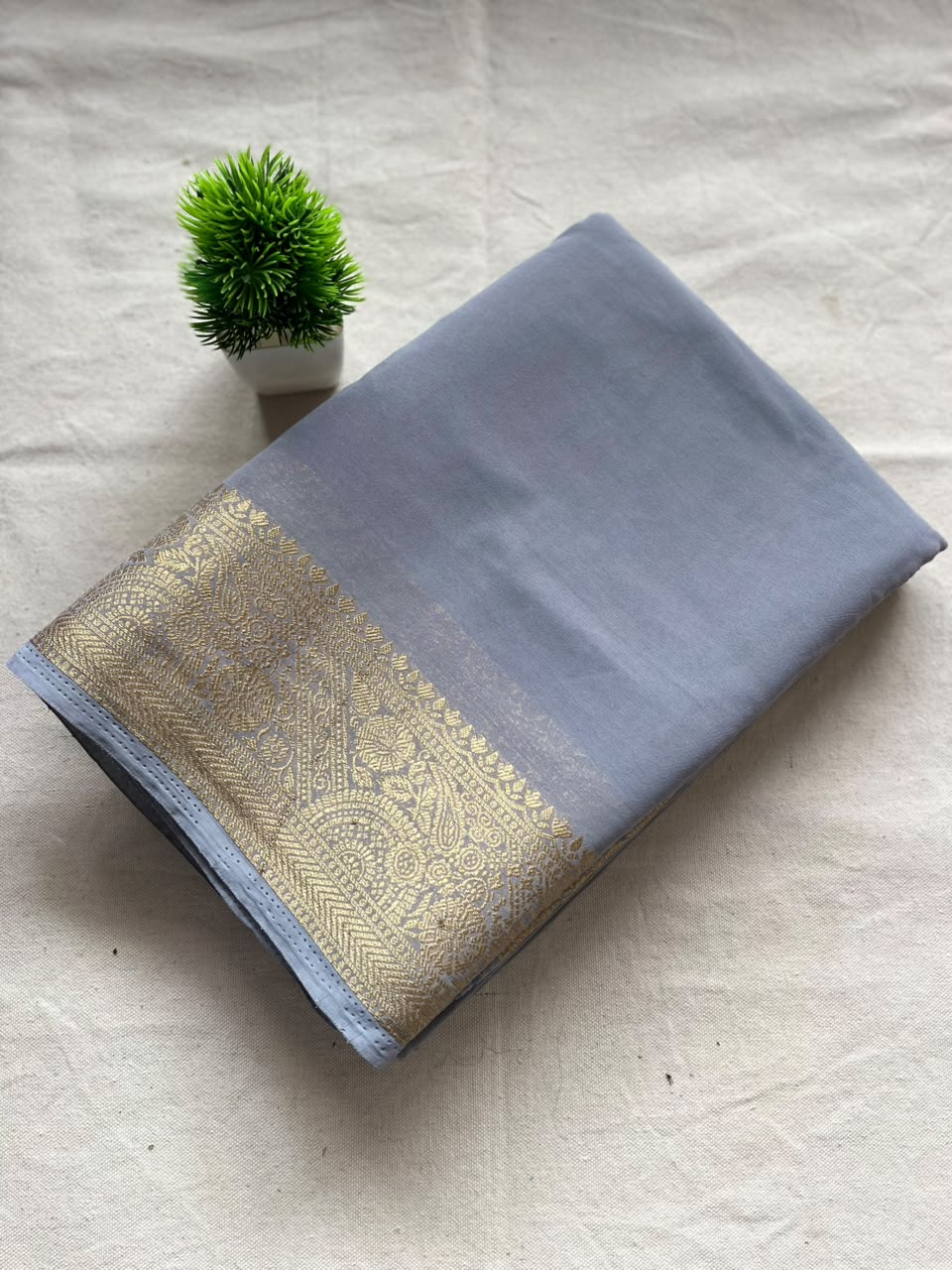 Chiffon Zip & Go Saree
