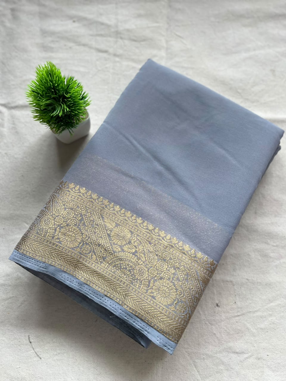 Chiffon Zip & Go Saree