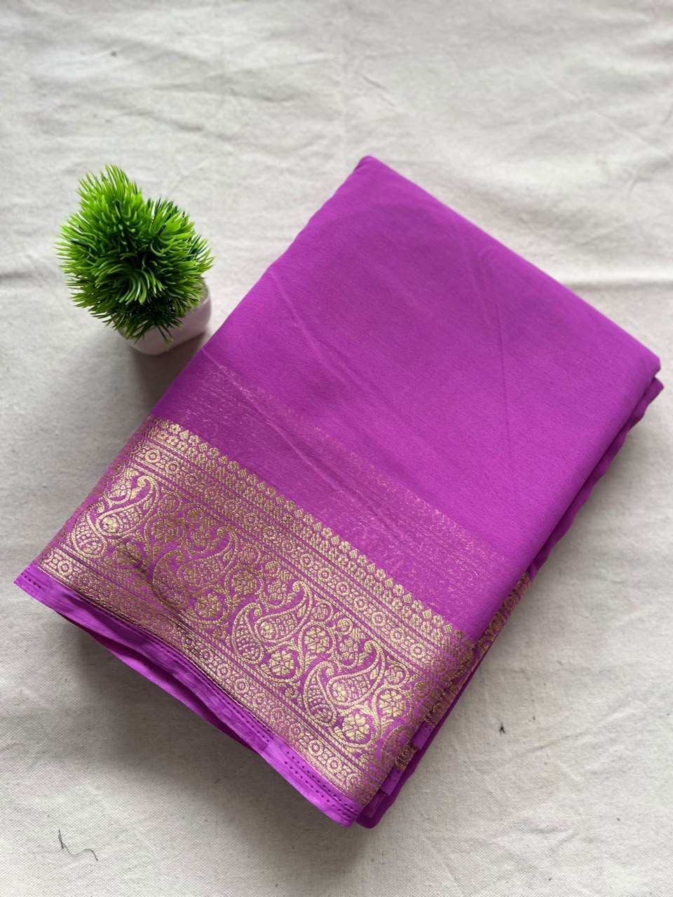 Chiffon Zip & Go Saree