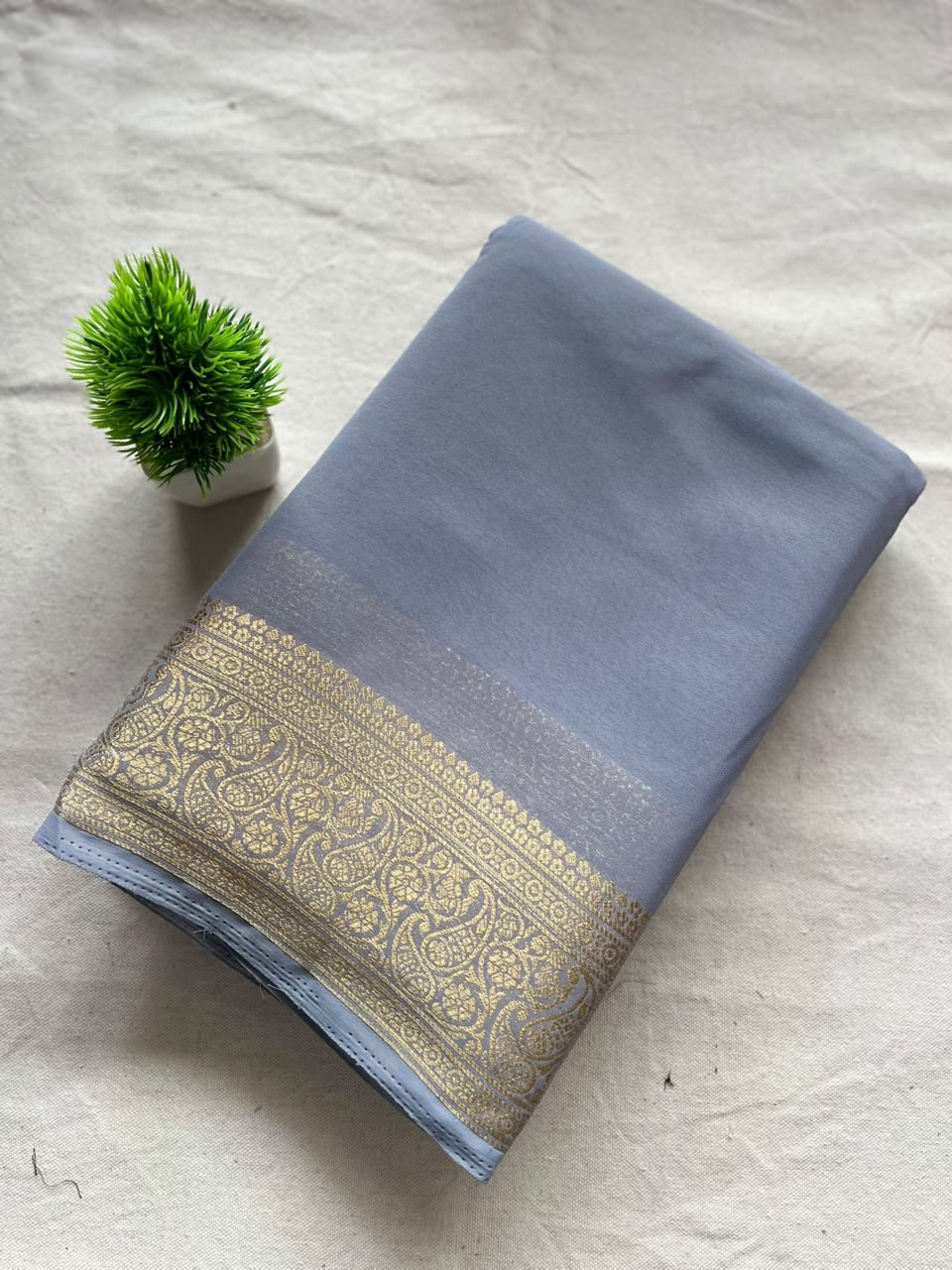 Chiffon Zip & Go Saree