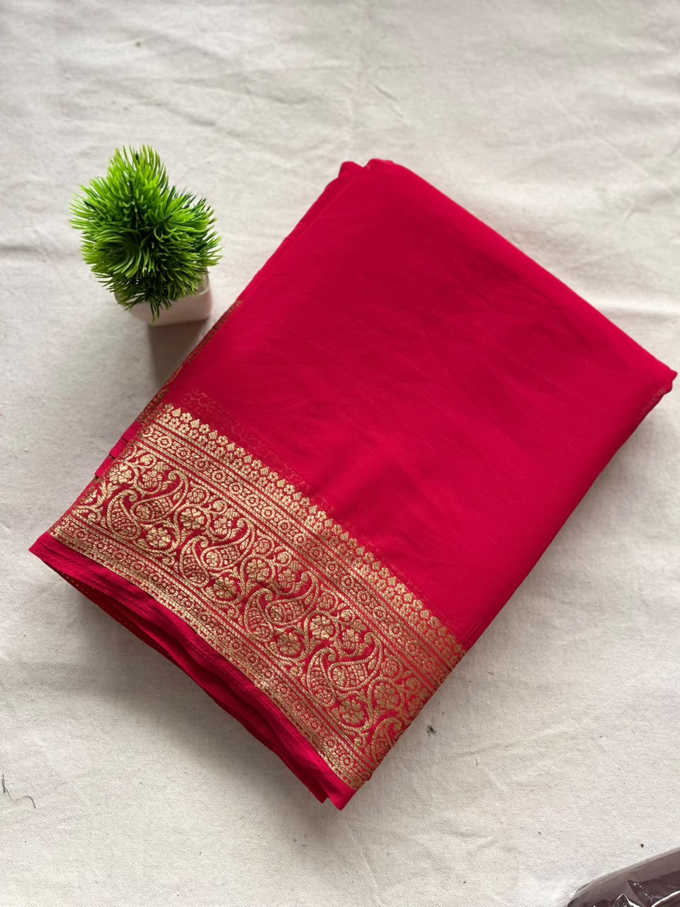 Chiffon Zip & Go Saree