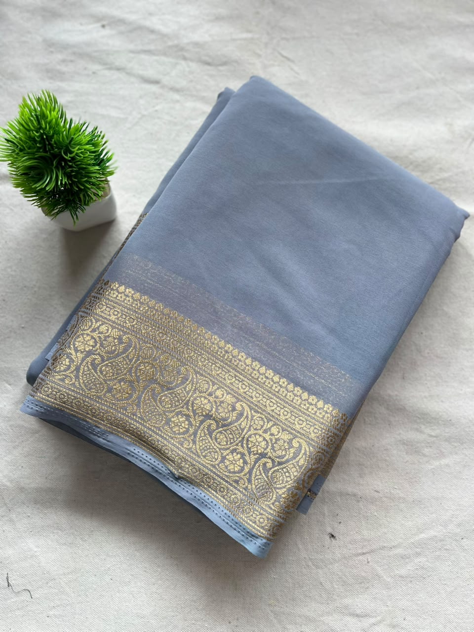 Chiffon Zip & Go Saree