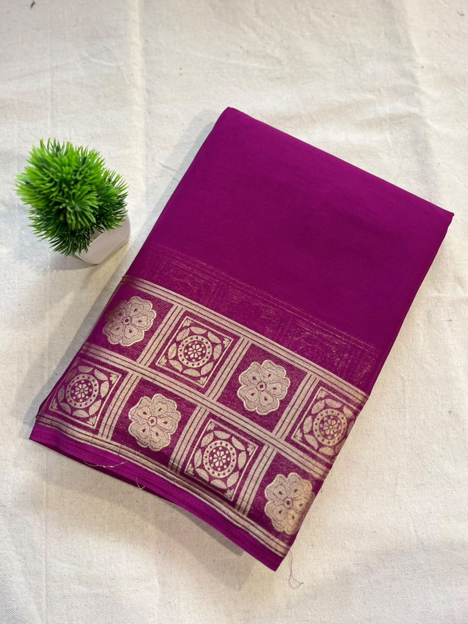 Chiffon Zip & Go Saree