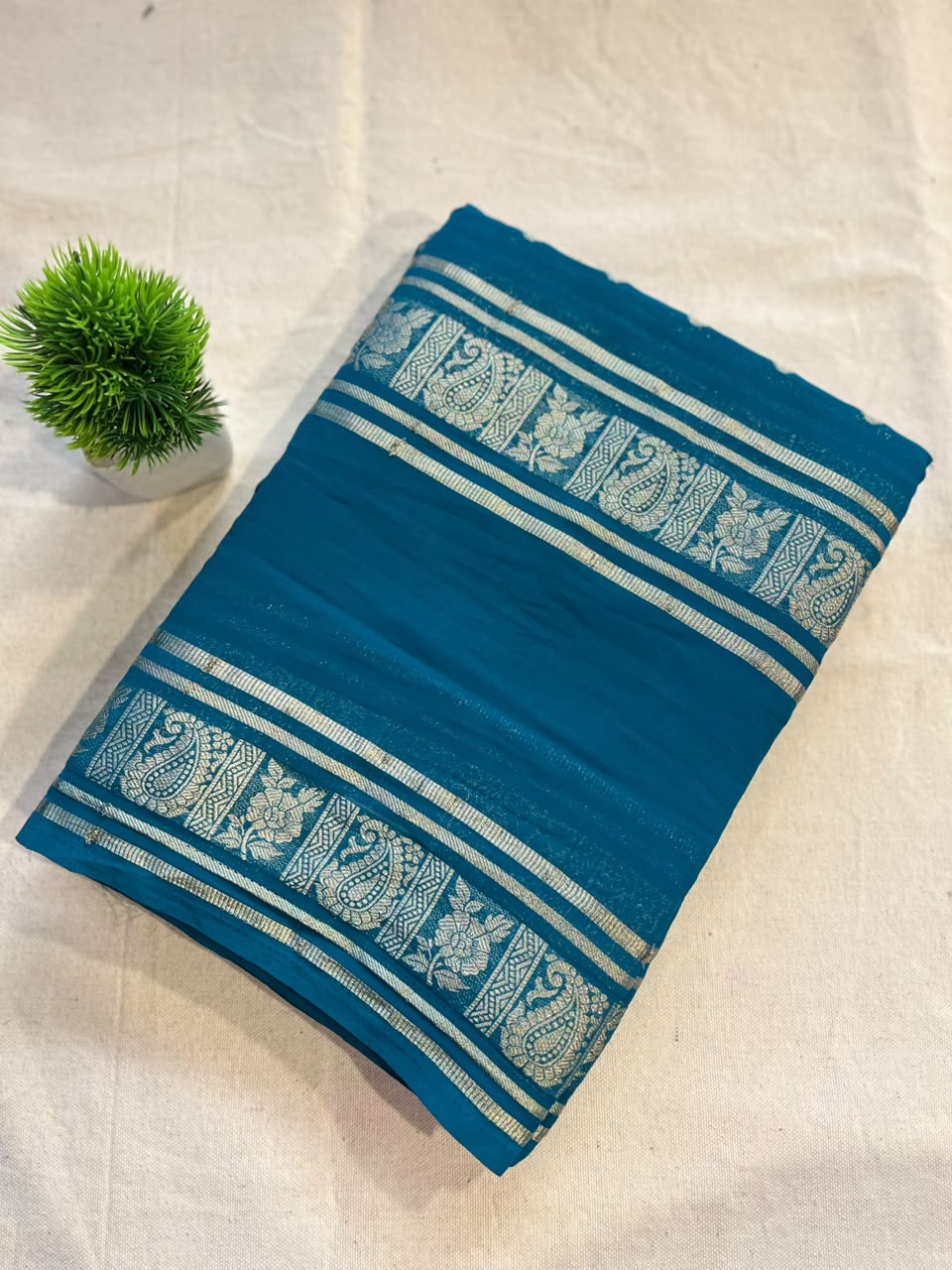 Chiffon Zip & Go Saree