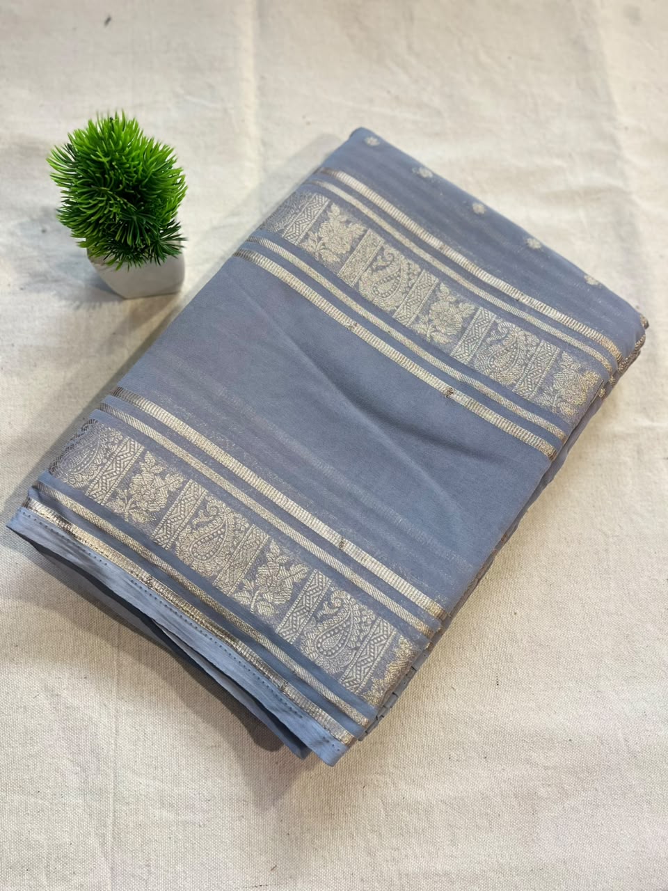 Chiffon Zip & Go Saree