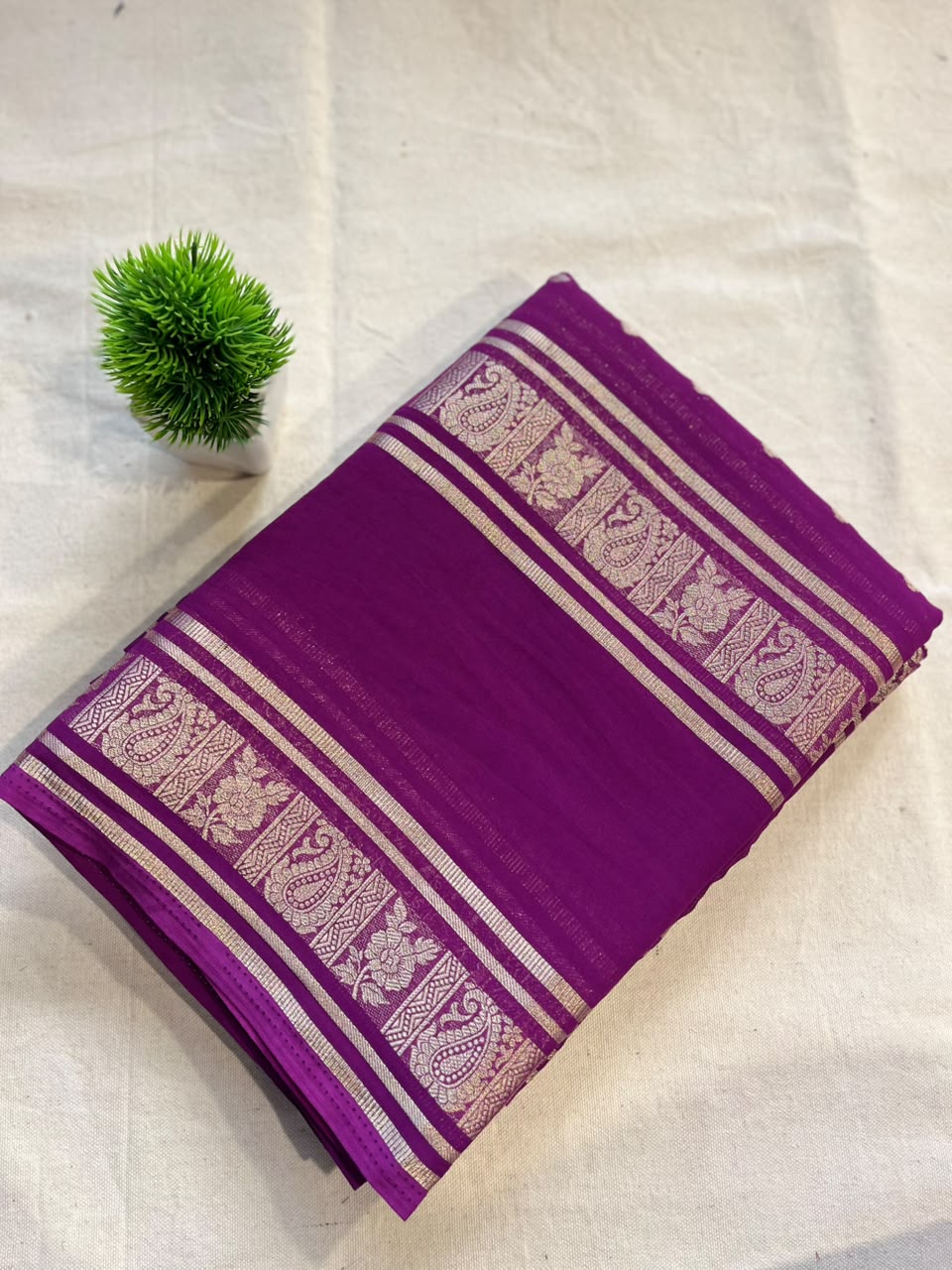 Chiffon Zip & Go Saree