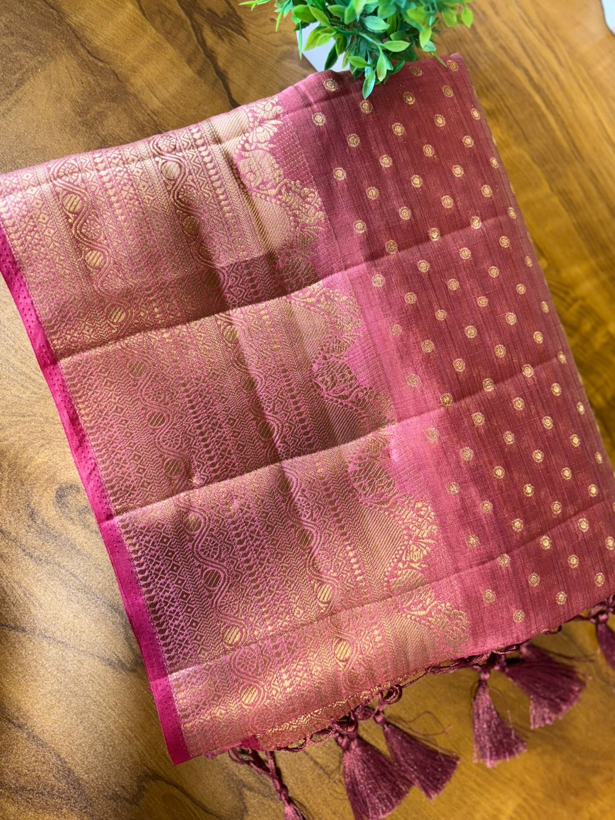 Zip & Go Saree Tussar Butta