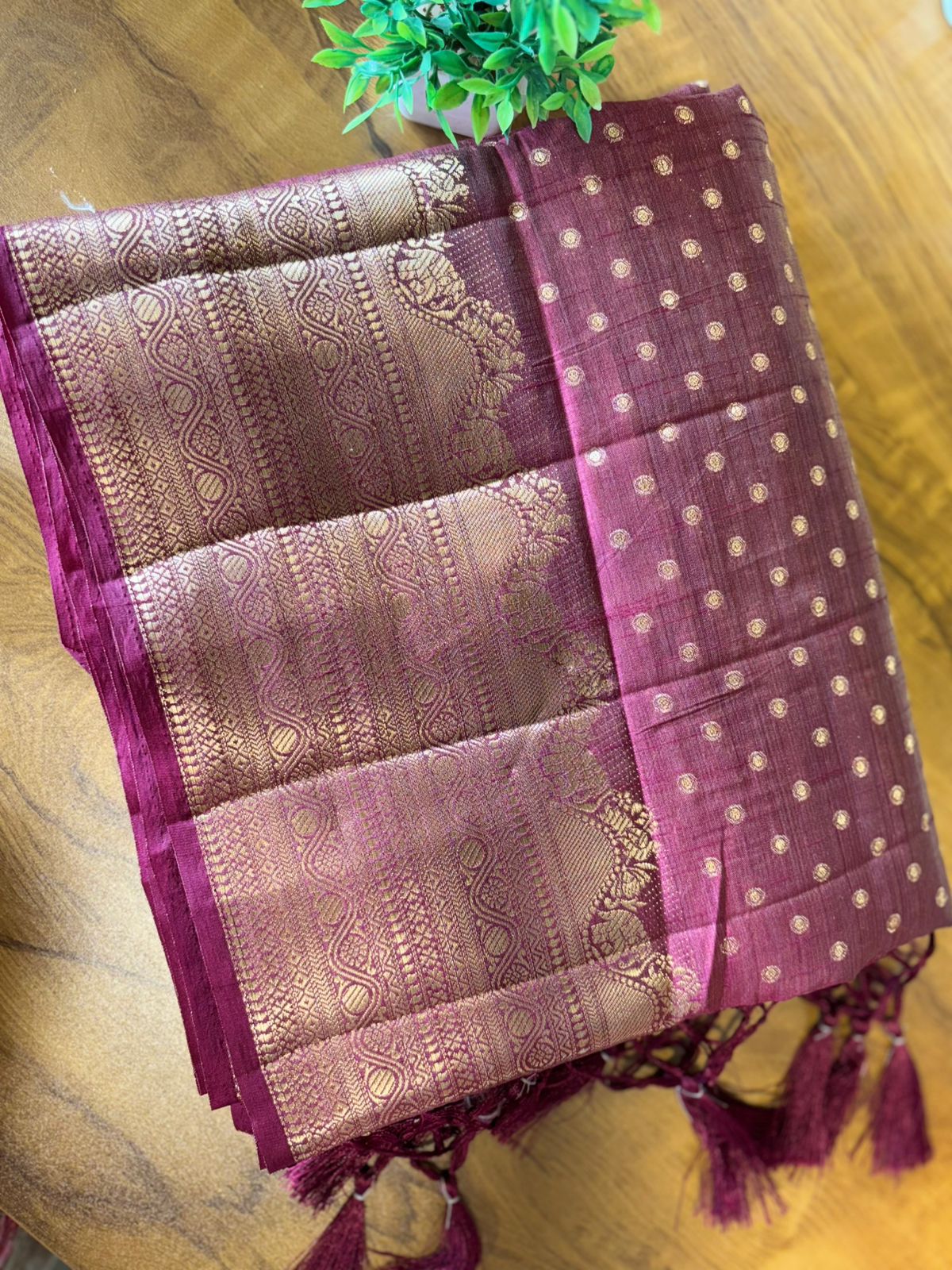 Zip & Go Saree Tussar Butta
