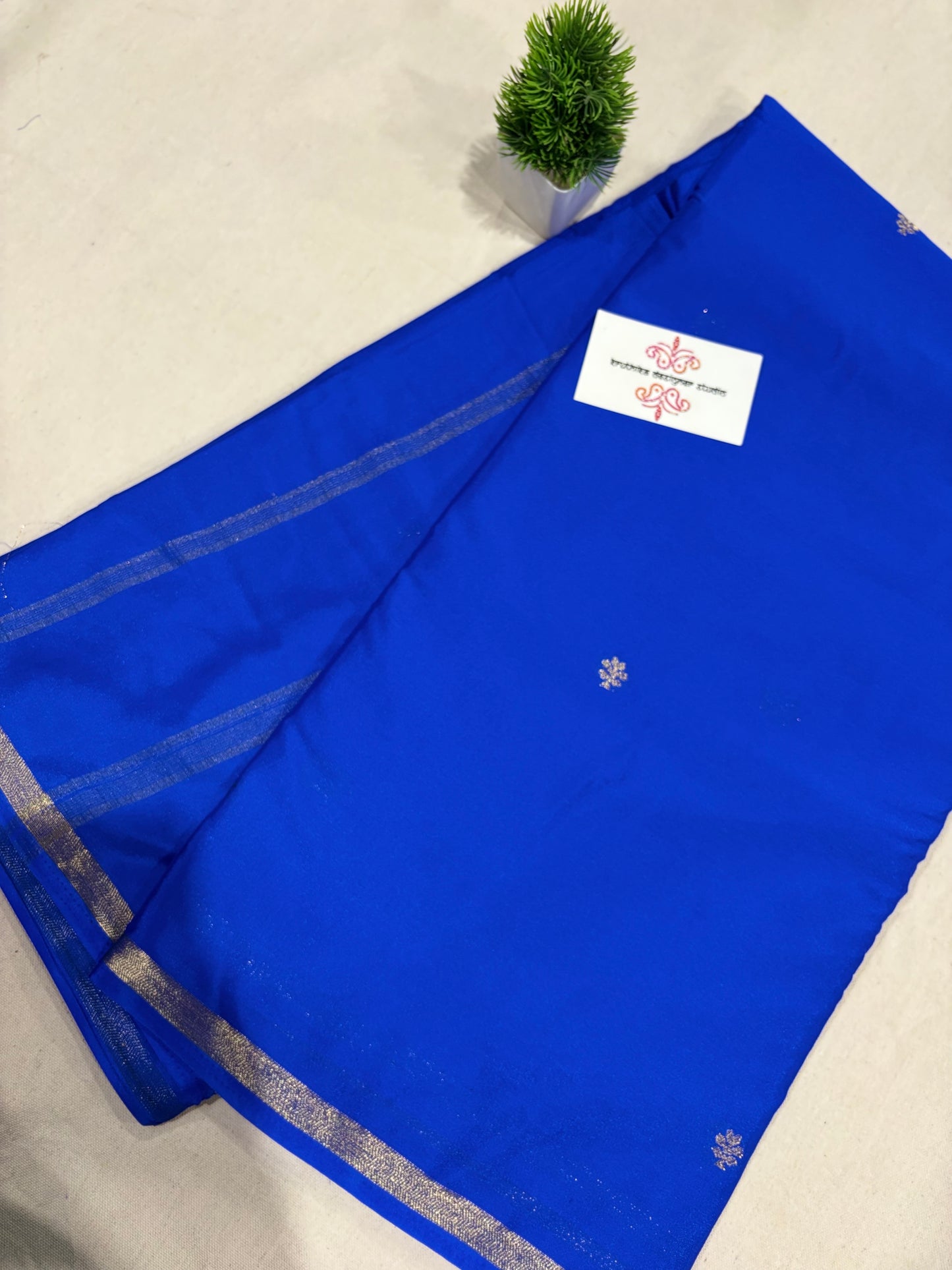 Premium Mysore crepe saree