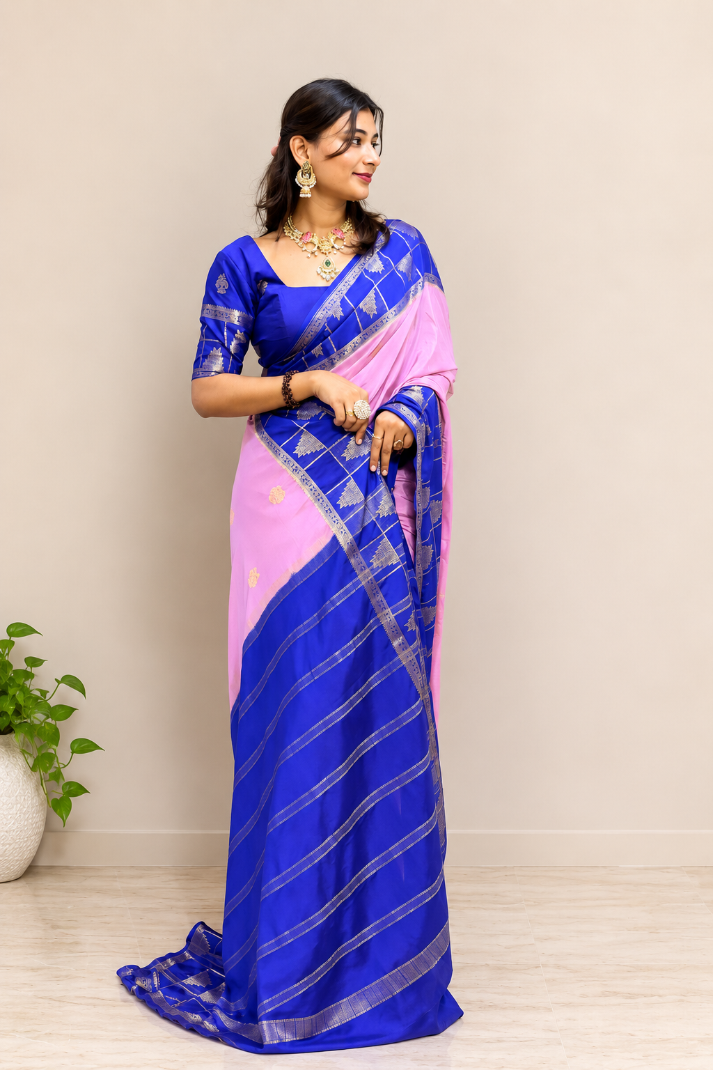Wrap around saree