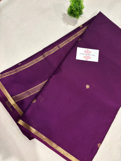 Premium Mysore crepe saree