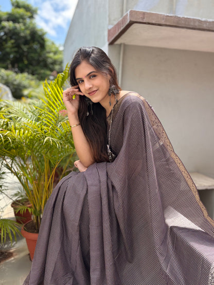 Everyday digital  printed saree