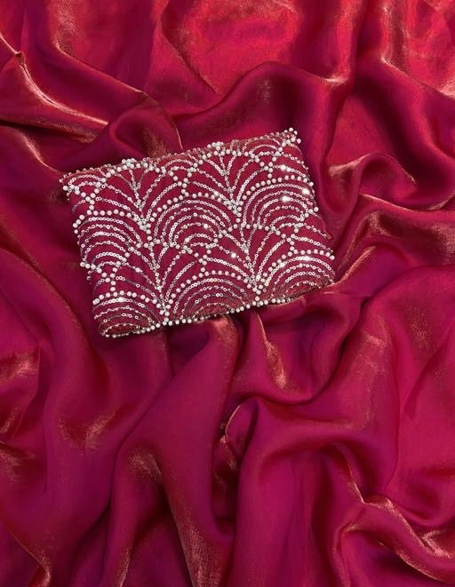 Space silk saree