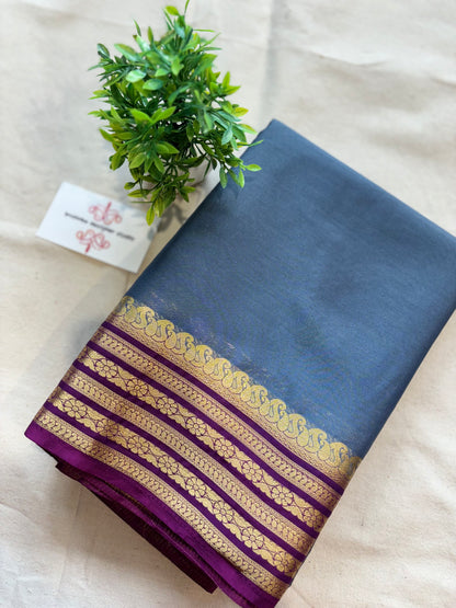 Semi Mysore silk saree