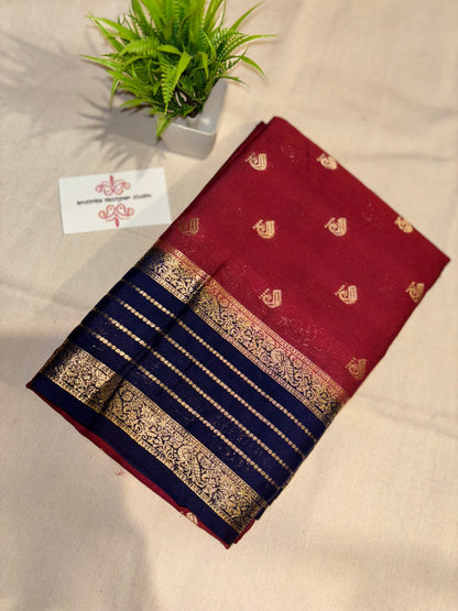 Semi Mysore silk butta 2