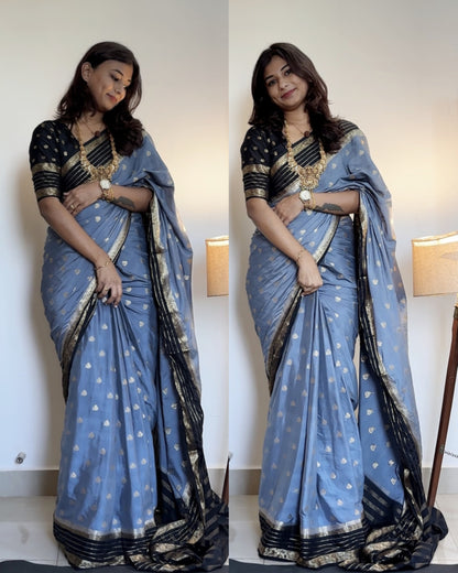 Semi Mysore silk butta 2