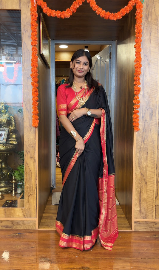 Semi Mysore silk bentex saree