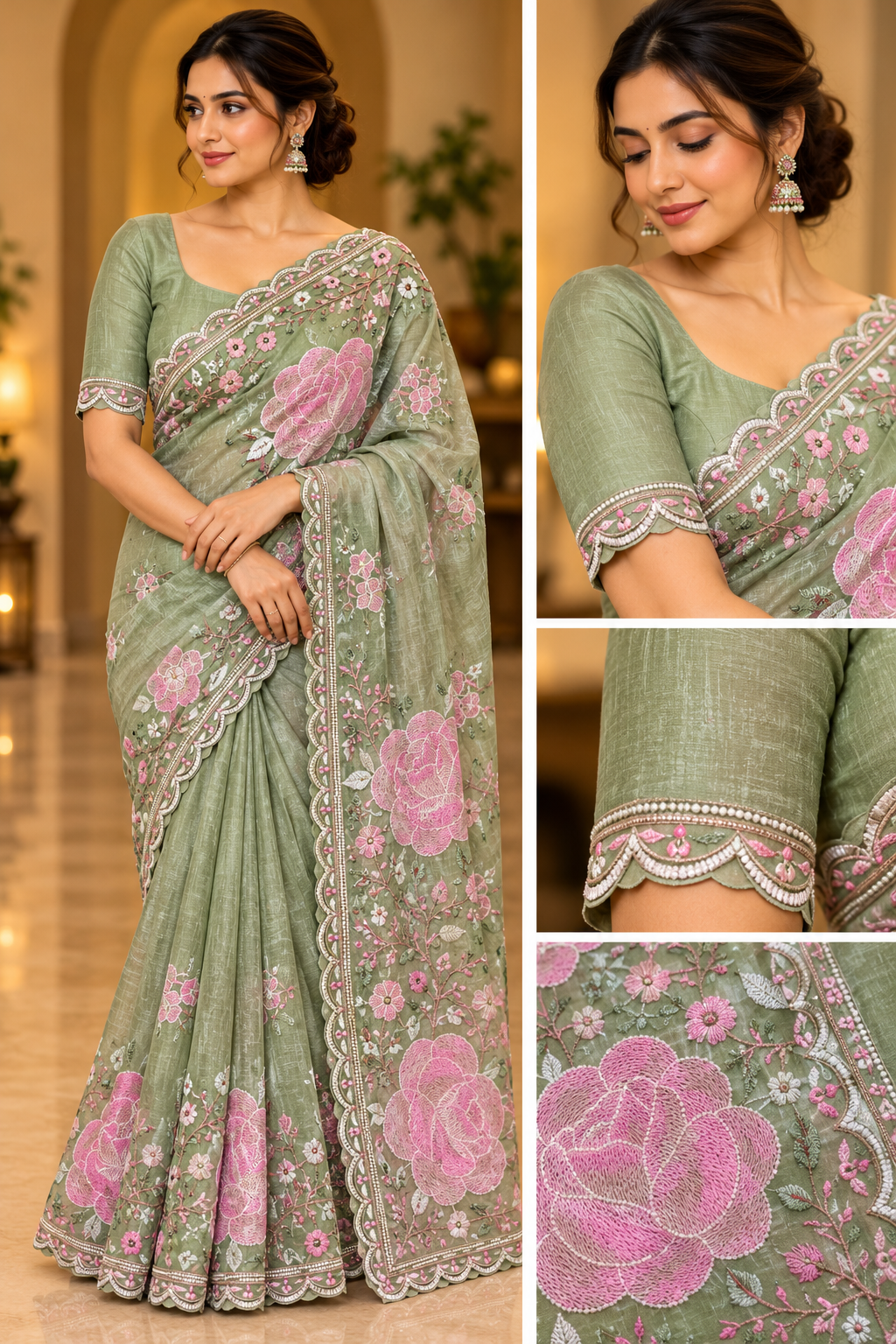 Party wear saree