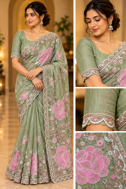 Party wear saree