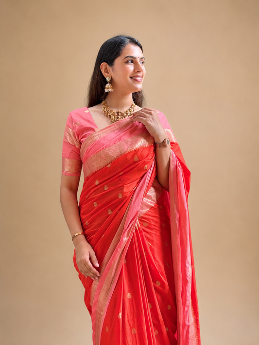 Semi Mysore crepe silk saree(8)