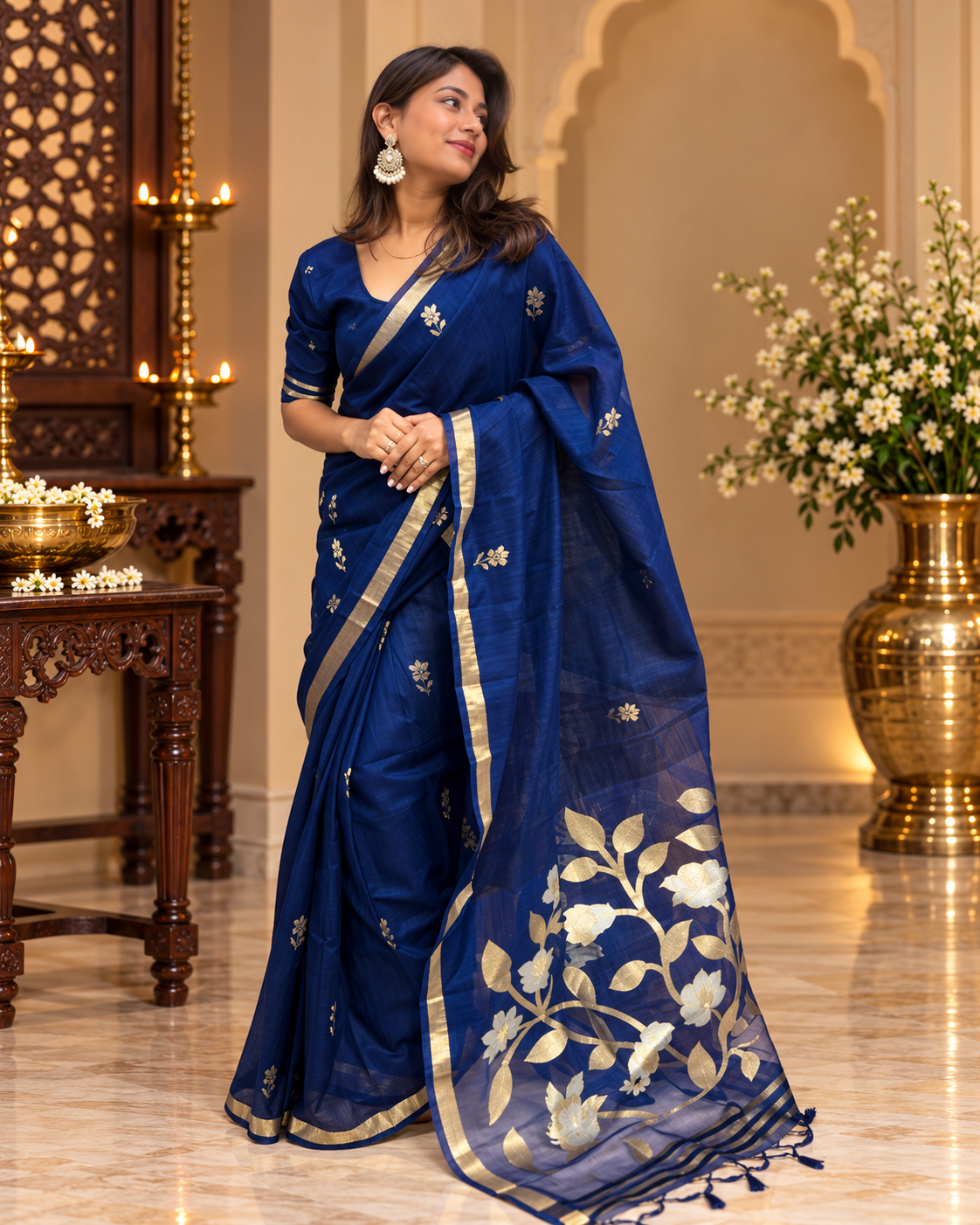 Chanderi saree