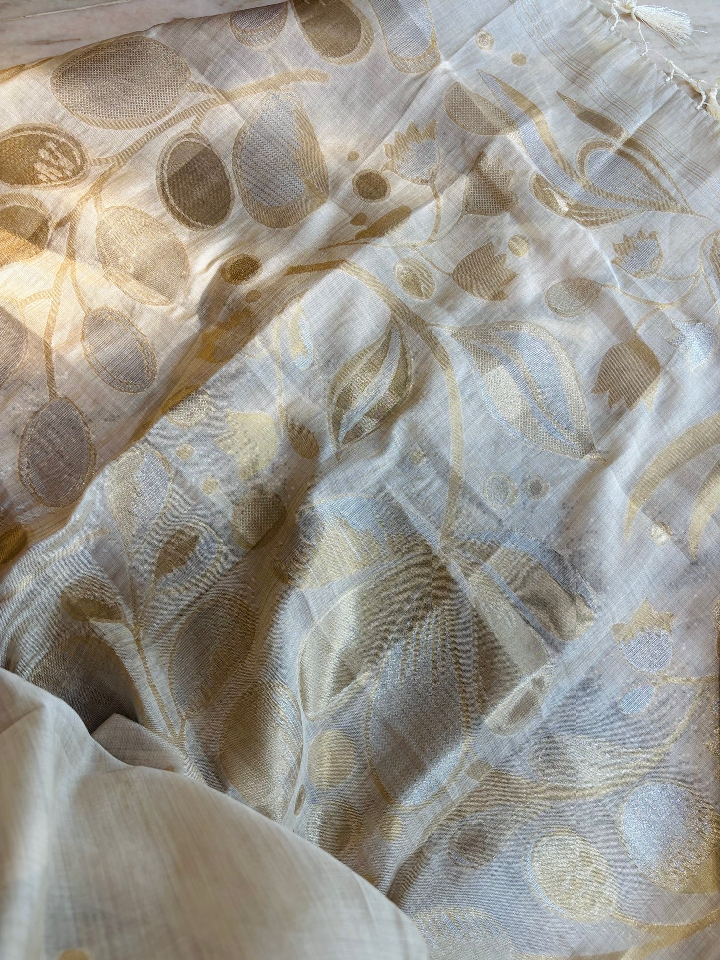 Premium linen tissue ready to wear saree