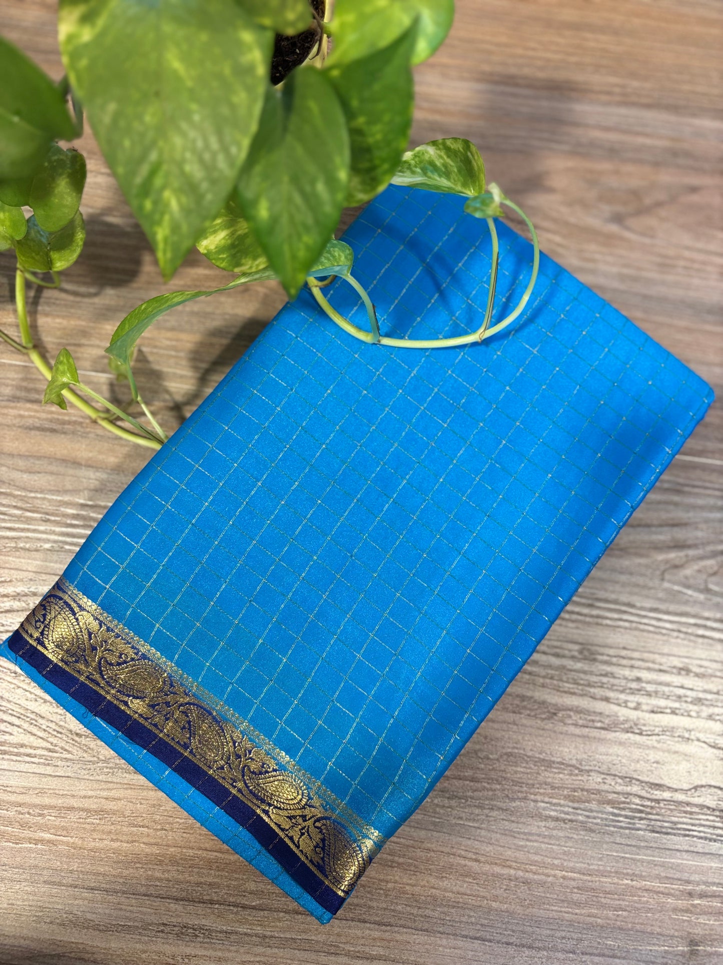 Zip & Go Saree Mysore crepe silk