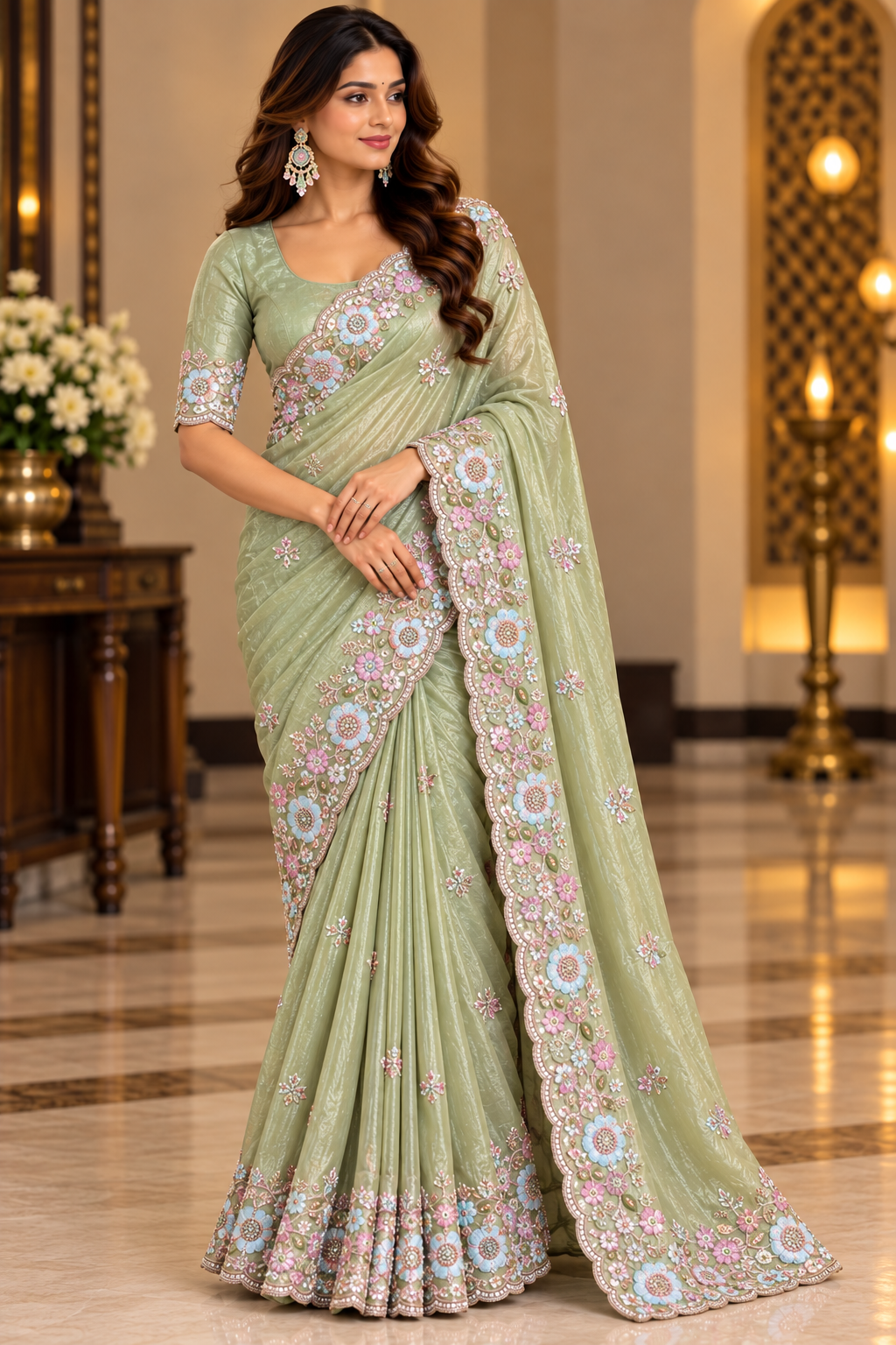 Party wear saree