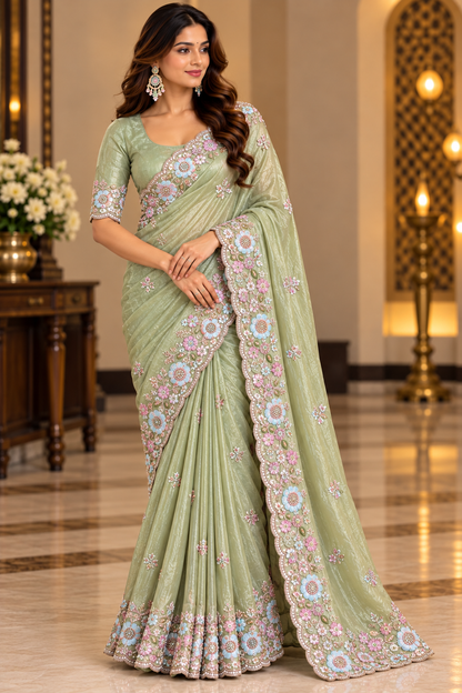Party wear saree