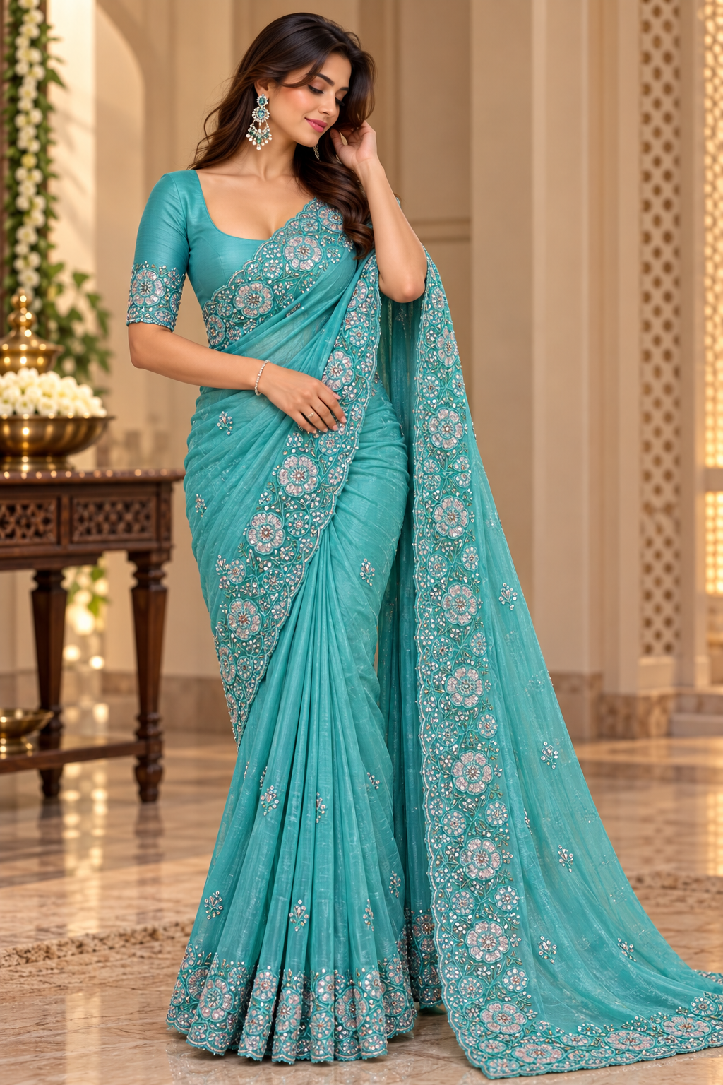 Party wear saree
