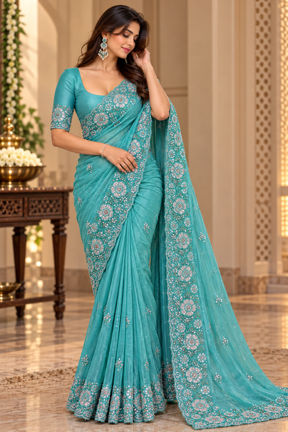Party wear saree