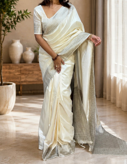 Semi Banarasi saree